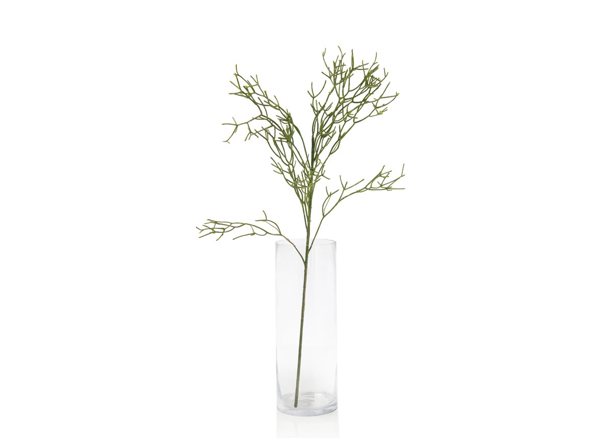 LEAF ARTIFICIAL GREEN 92CM MADE FROM METAL,PLASTIC