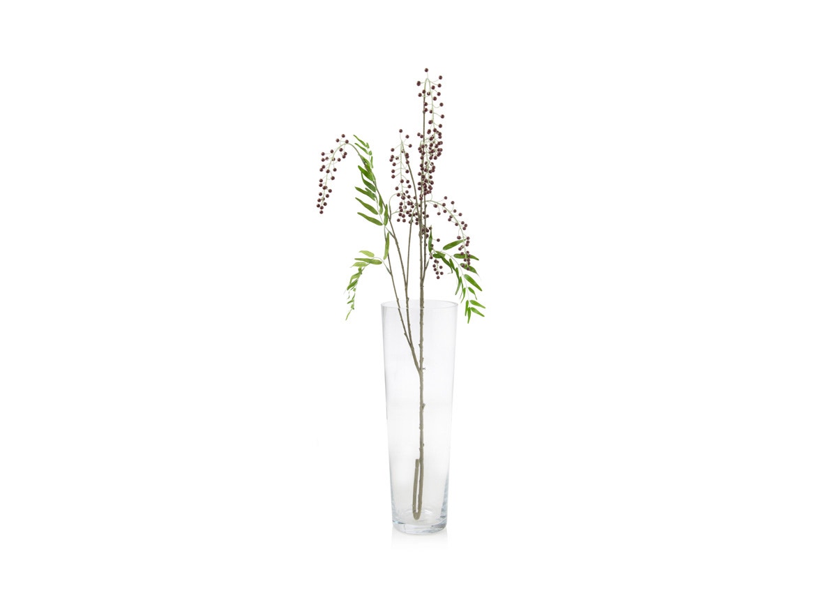 BERRY ARTIFICIAL PLANT 133CM MADE FROM FABRIC,METAL,PLASTIC