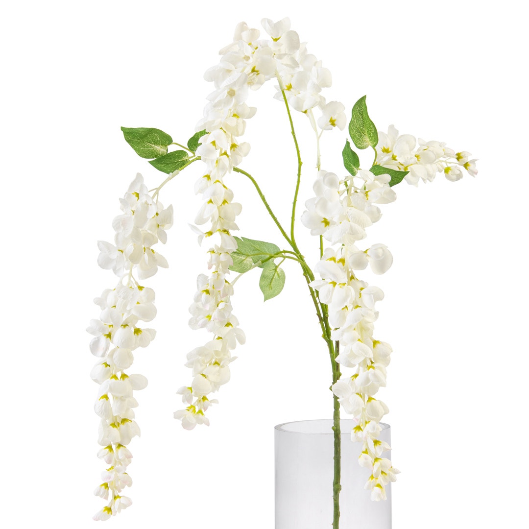 WISTERIA ARTIFICIAL FLOWER 96CM MADE FROM FABRIC,METAL,PLASTIC