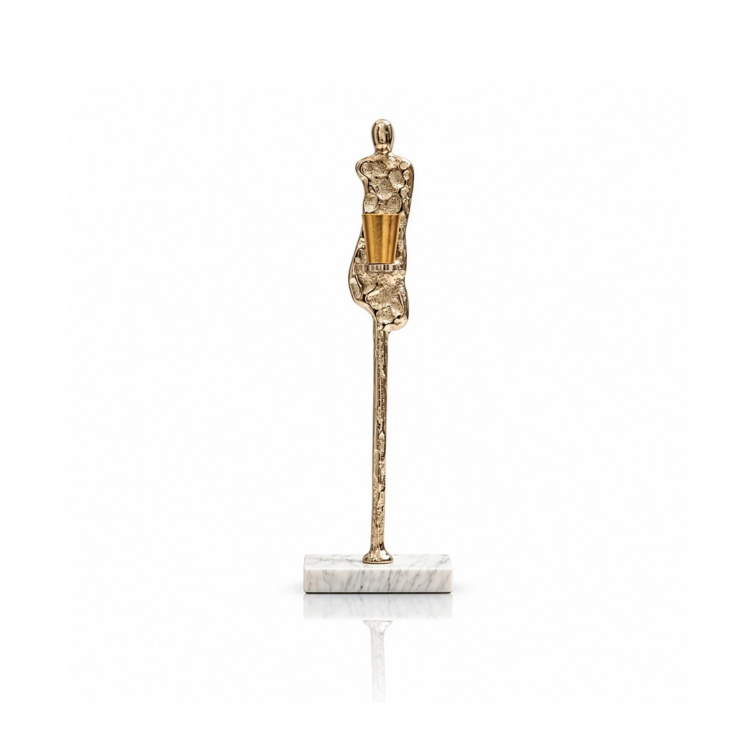 ELYSETH CANDLE HOLDER - SILVER