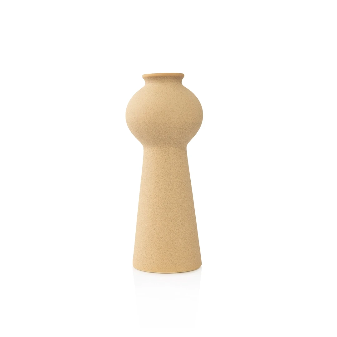 ANDA DEVON VASE BEIGE