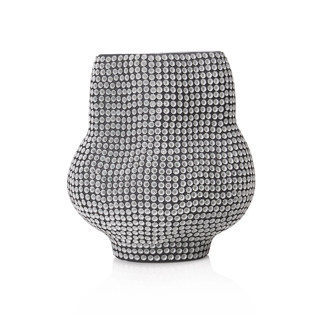 VINUVA VASE 24*30*33CM BLACK