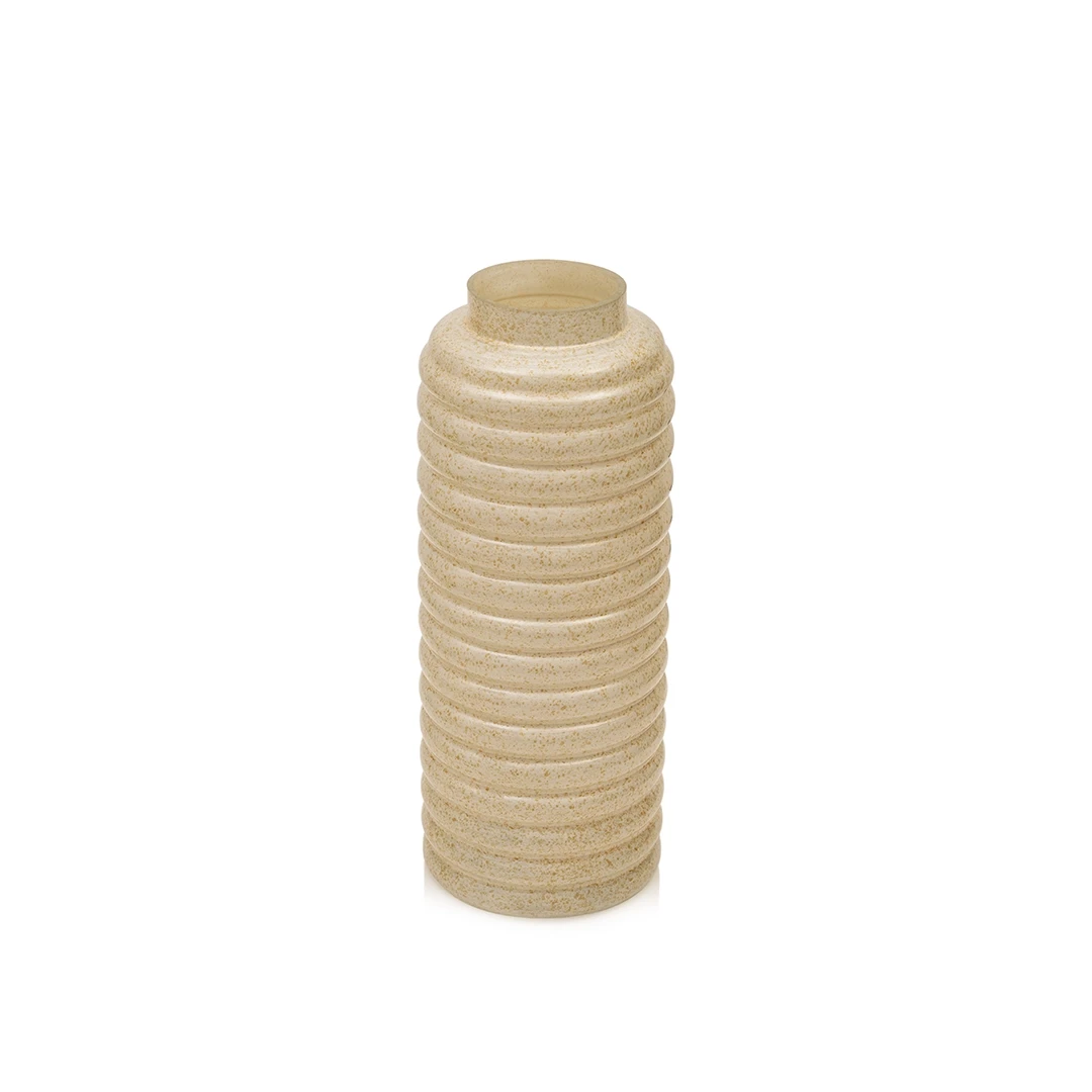 ZYELLE VASE OFF WHITE