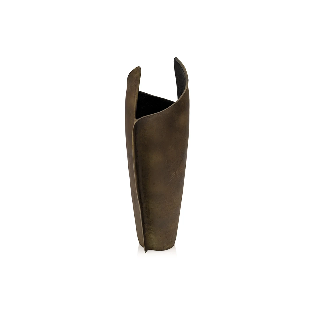 NEXIO VASE OLIVE GREEN