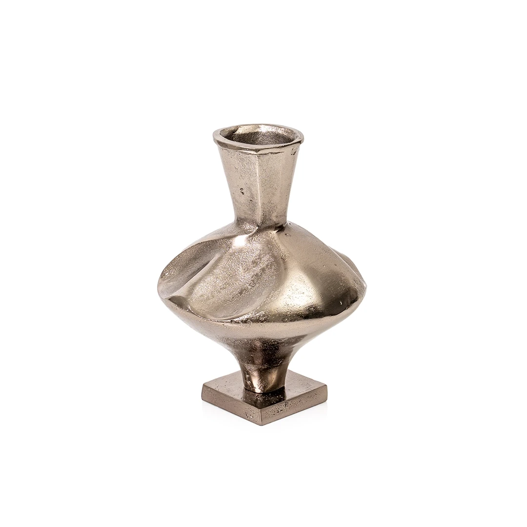 VELIX VASE SILVER