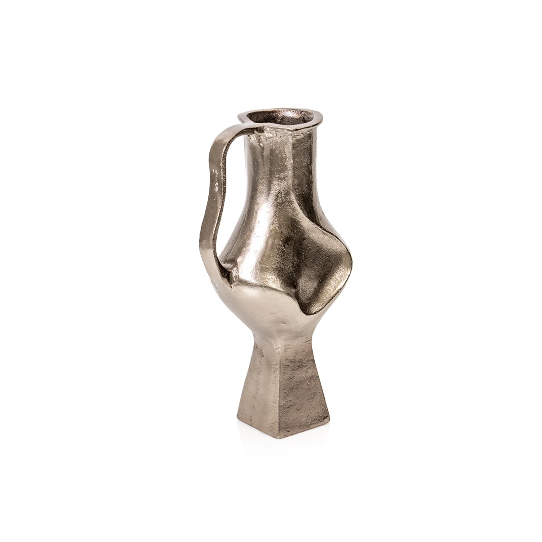 VELIX VASE SILVER