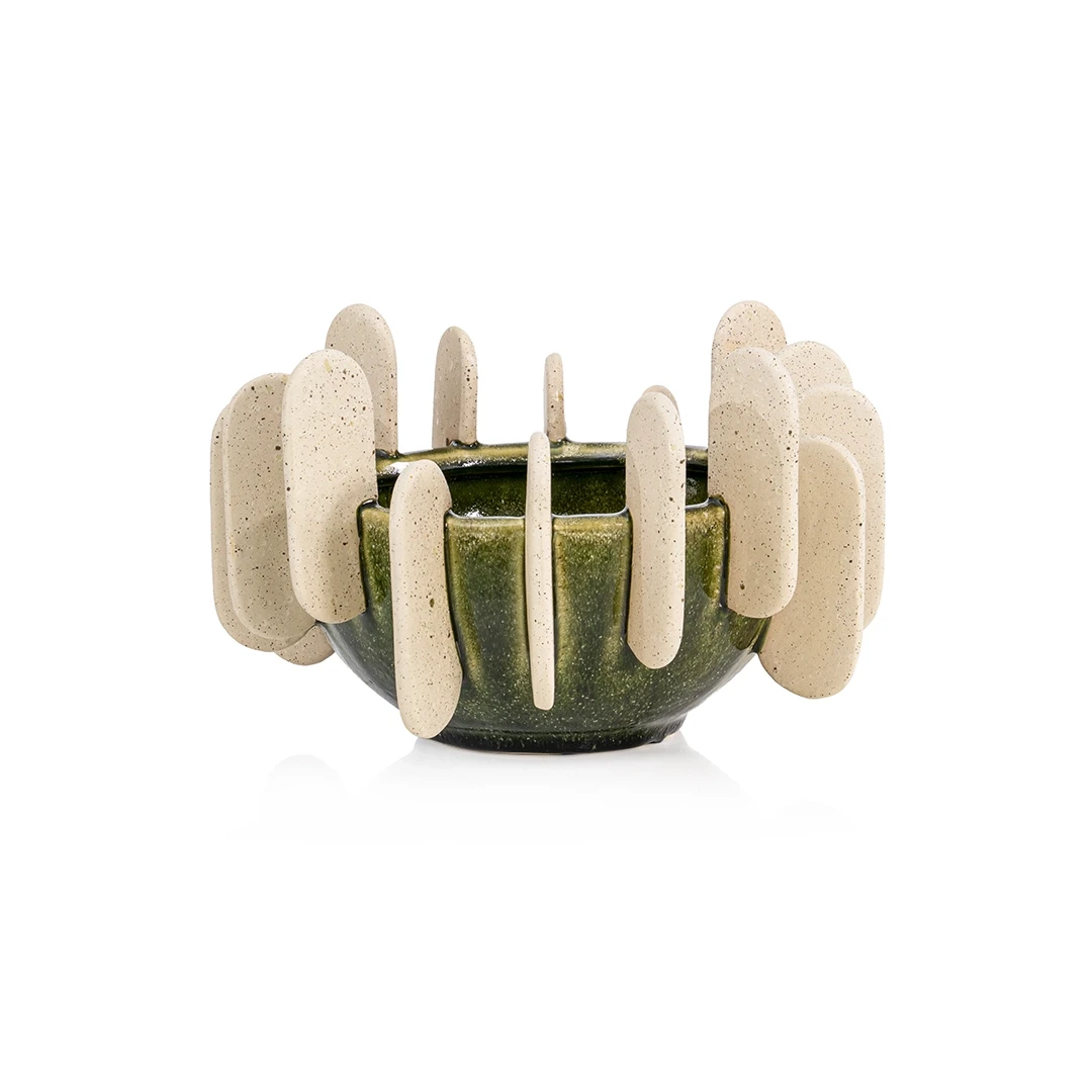 CANELLA VASE GREEN