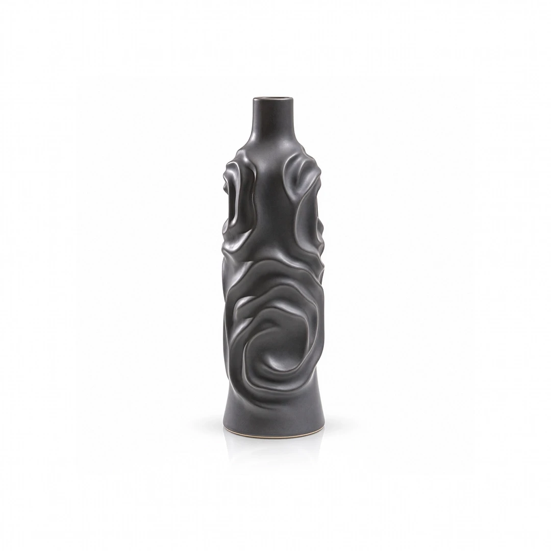 VASE - GREY