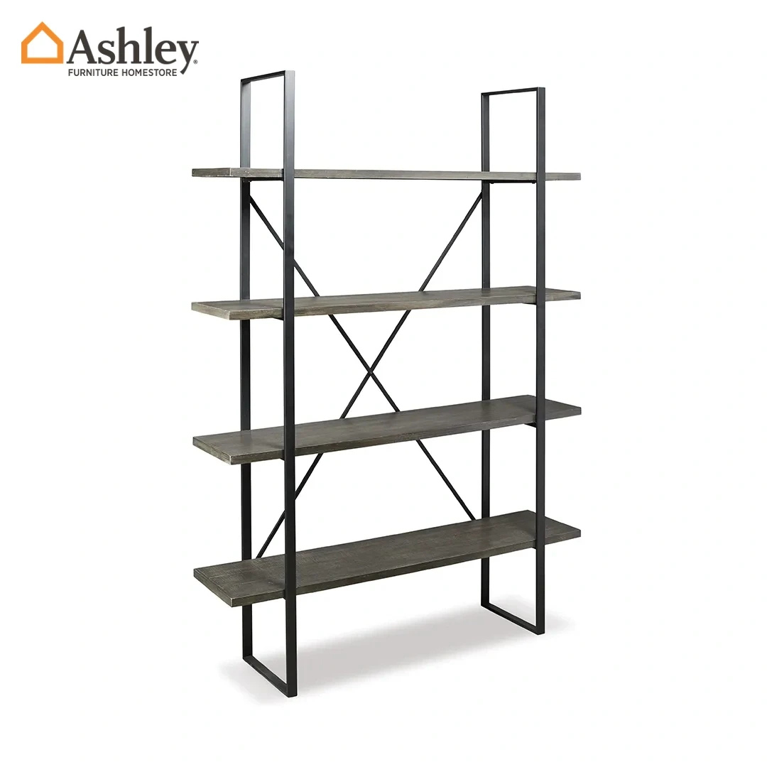 LOVAS BOOK SHELF MADE FROM WOOD,ENGINEERED WOOD,METAL