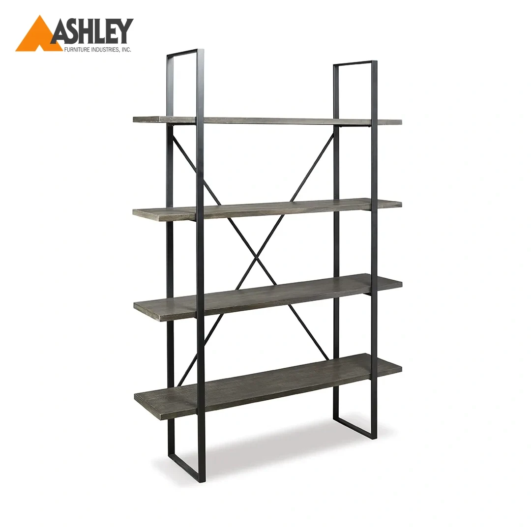 LOVAS BOOK SHELF MADE FROM WOOD,ENGINEERED WOOD,METAL