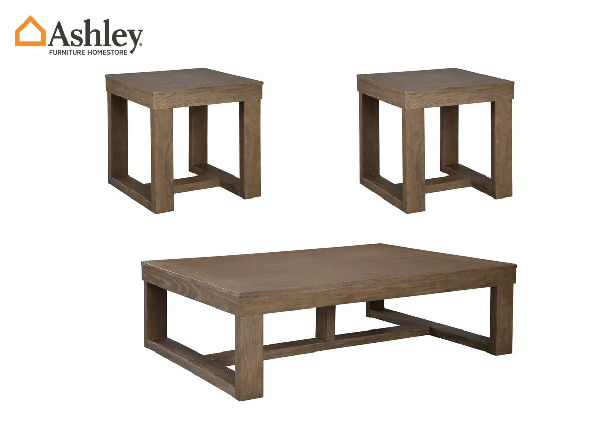 CARITON COFFEE TABLE SET MADE FROM ENGINEERED WOOD
