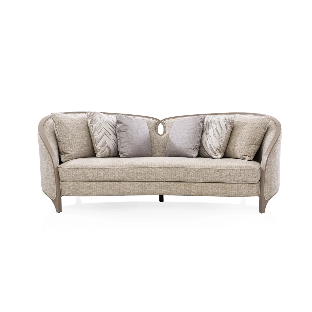 TAKARA 3 SEATER SOFA MADE FROM WOOD,FABRIC