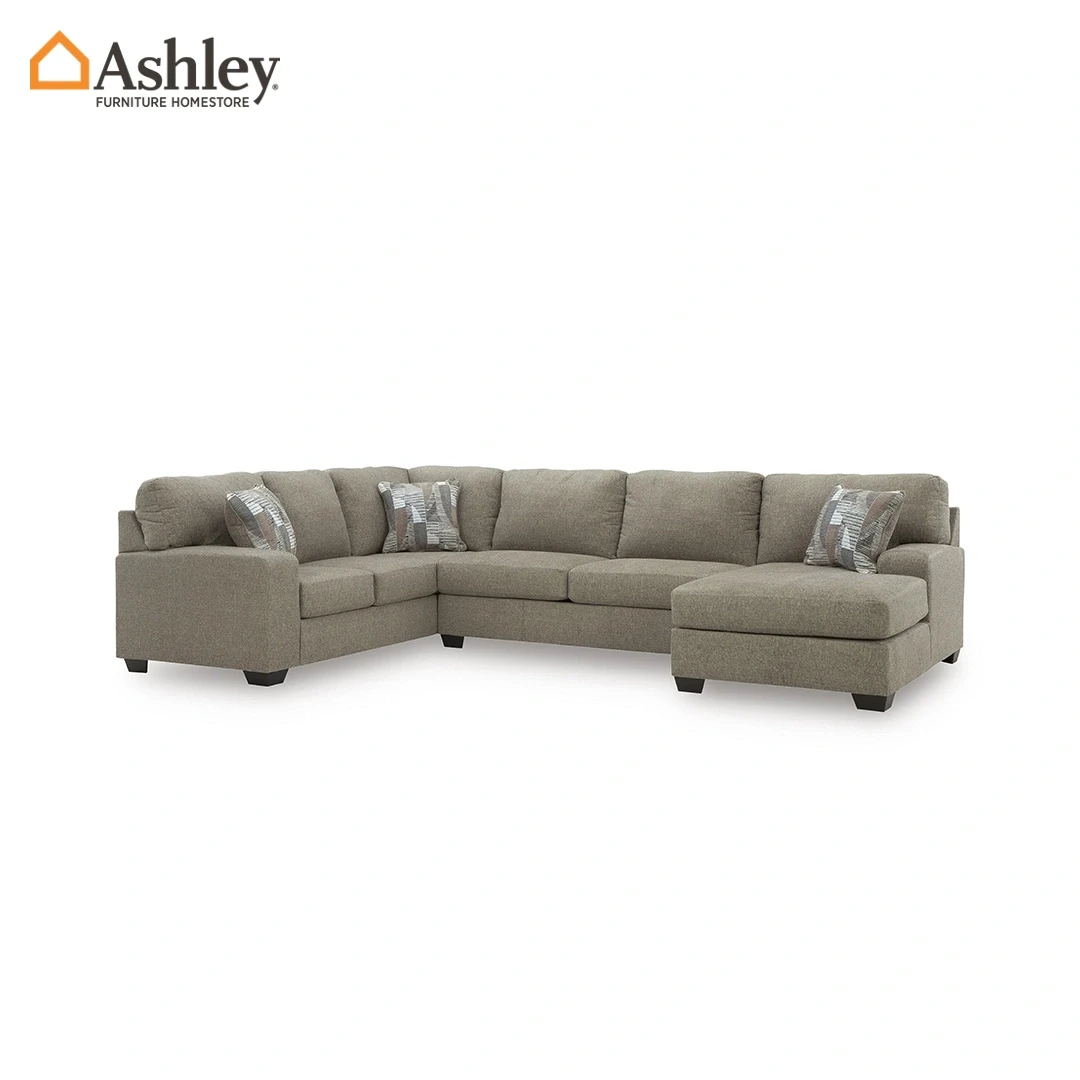 NEWELLEN SECTIONAL SOFA 3 PCS GREY