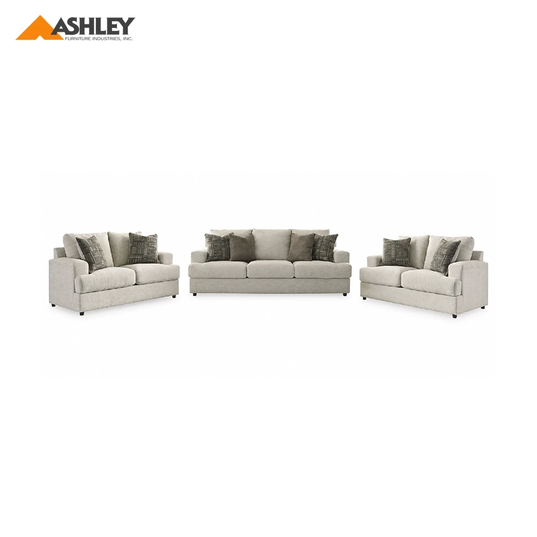 SOLETREN SOFA SET 3 PCS - CREAM