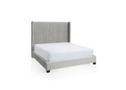 MONTOLO BED KING SIZE (193*203 CM) GRAY