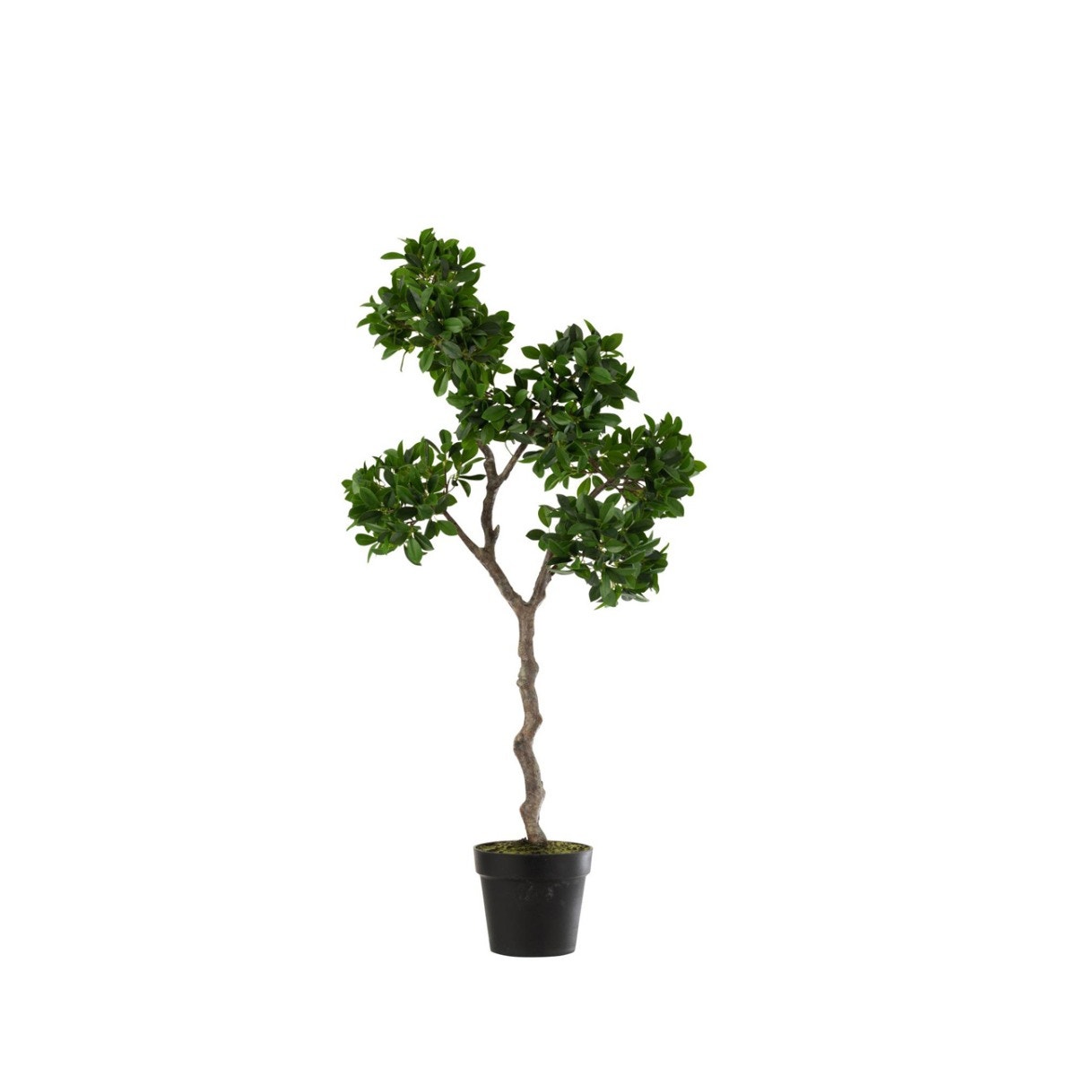 GINSENG ARTIFICIAL TREE 128CM MADE FROM FABRIC,METAL,PLASTIC,FOAM,CLAY