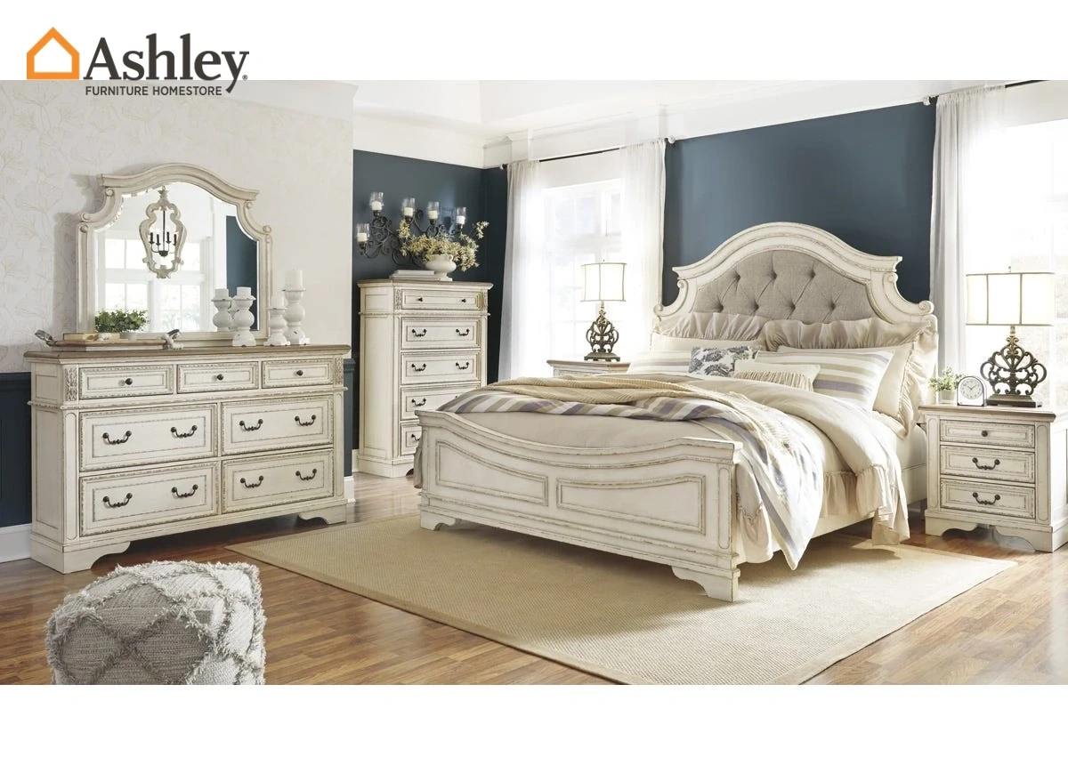 REALYN BEDROOM SET KING SIZE (193*203 CM) MADE FROM ENGINEERED WOOD