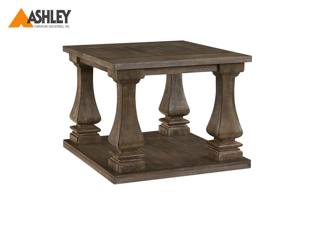 JOHNELLE END TABLE MADE FROM ENGINEERED WOOD