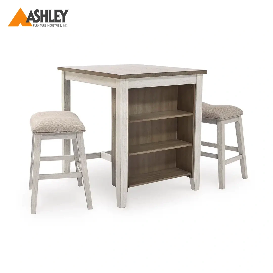 SKEMPTON HIGH COUNTER TABLE SET MADE FROM WOOD,ENGINEERED WOOD