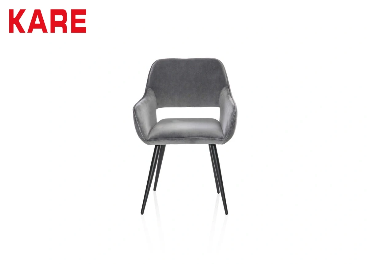 STYLO DINING CHAIR MADE FROM ENGINEERED WOOD,FABRIC