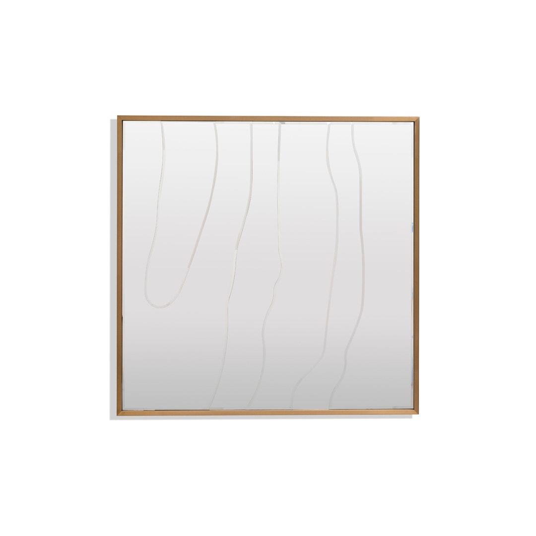 ARTURO MIRROR MADE FROM ENGINEERED WOOD,METAL,MIRROR