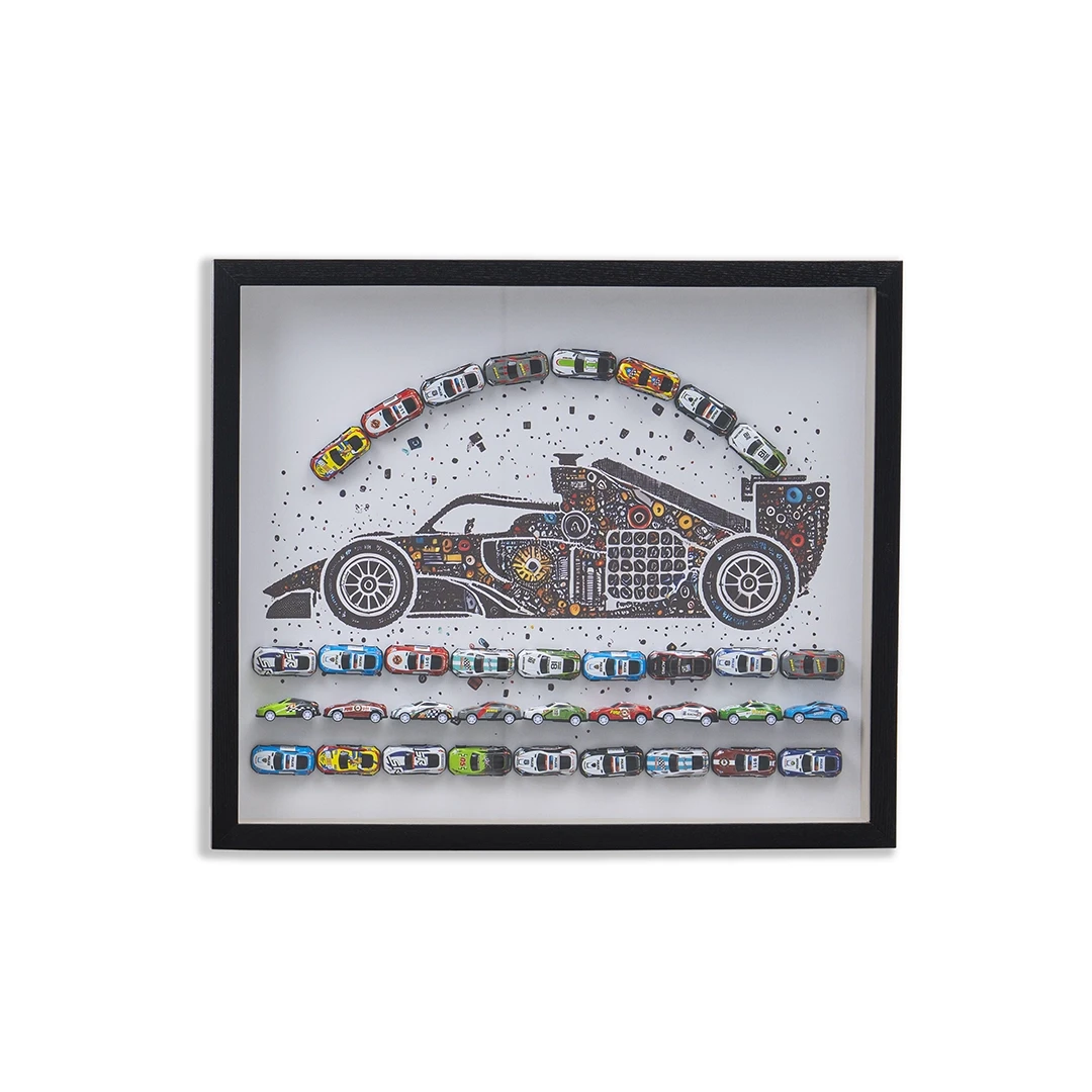 LAJOYA WALL ART - MULTICOLORED