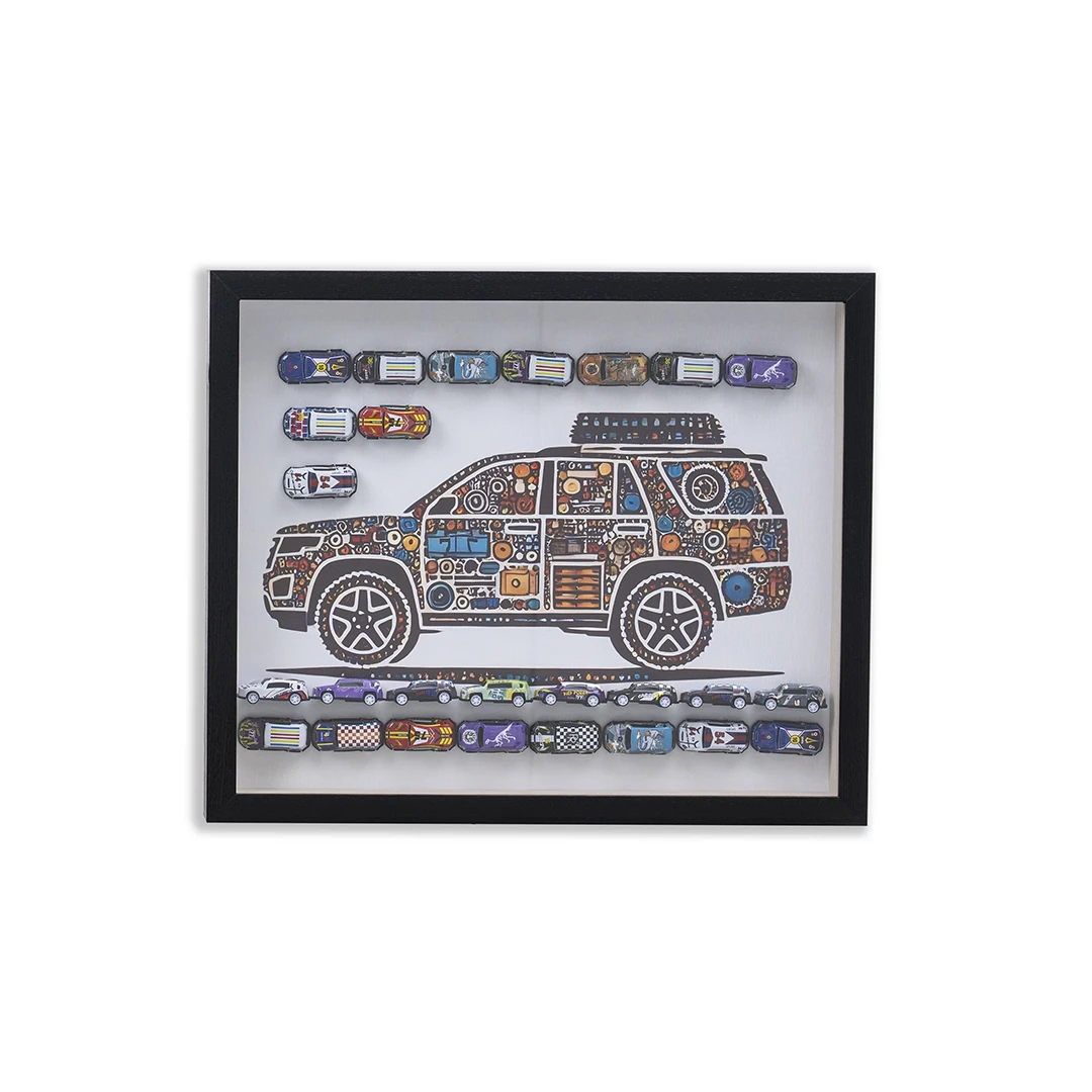 LAJOYA WALL ART - MULTICOLORED