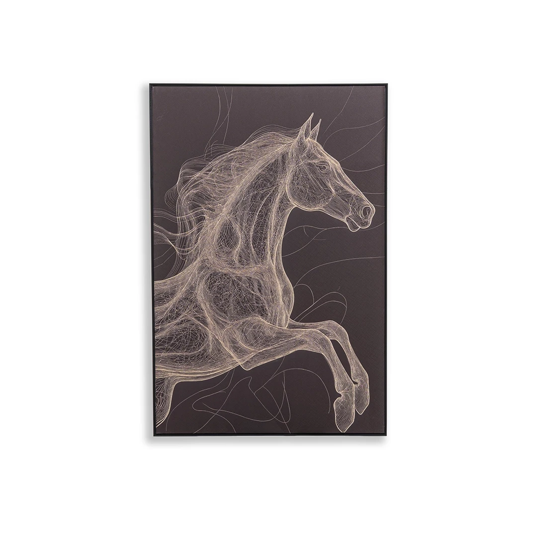 WALL PAINTING - BLACK