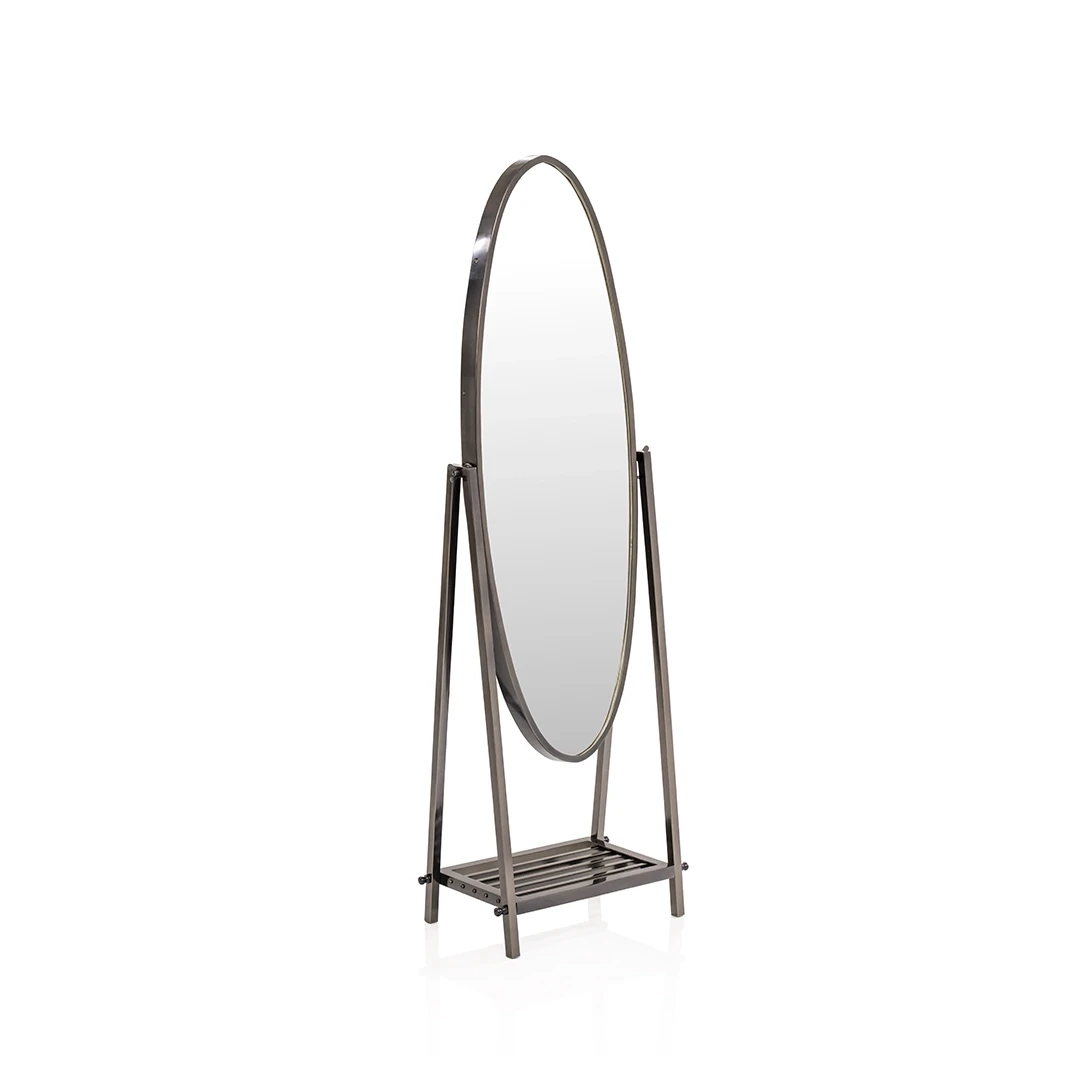 HEVERA FLOOR MIRROR BLACK