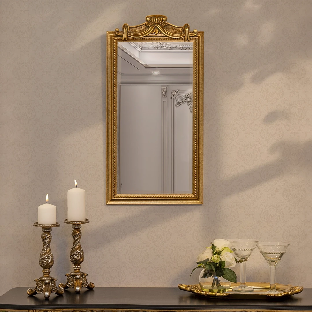WALL MIRROR - GOLD