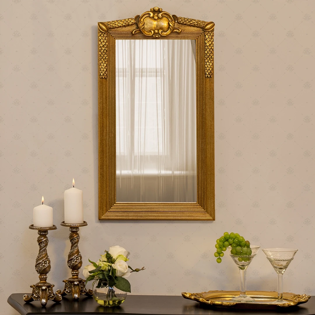 WALL MIRROR - GOLD