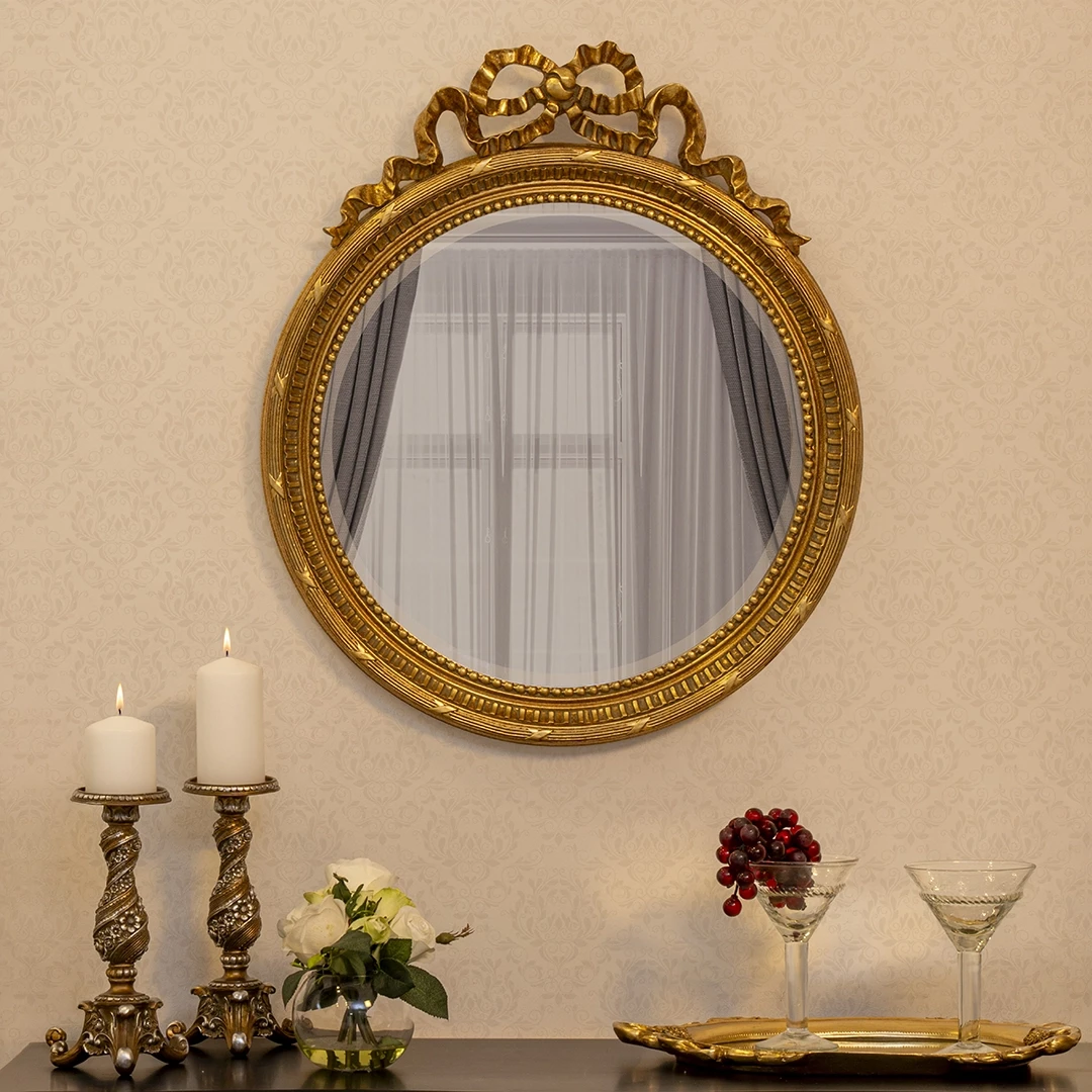 WALL MIRROR - GOLD