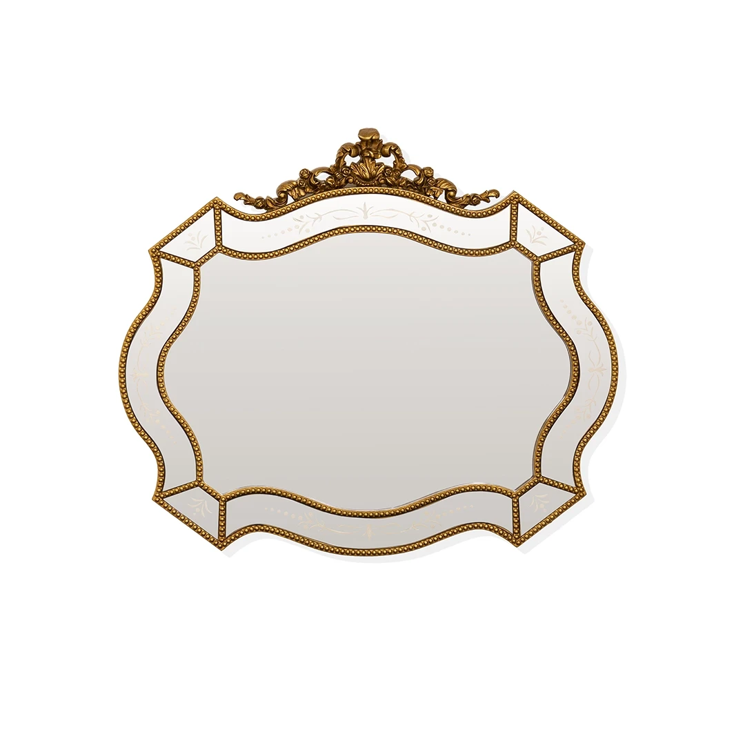 WALL MIRROR - GOLD
