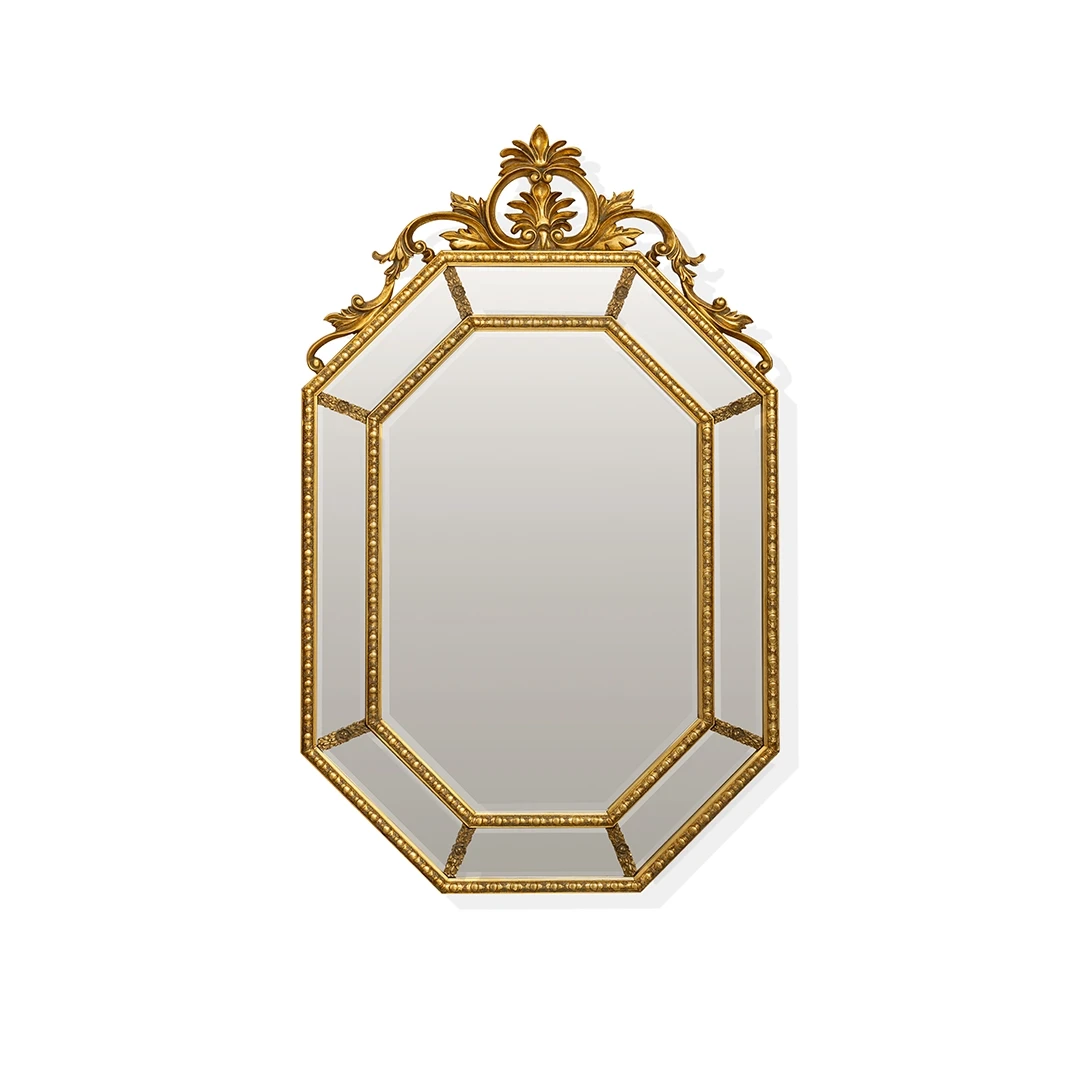WALL MIRROR - GOLD