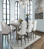 ANIBECCA DINING TABLE SET 8 CHAIRS