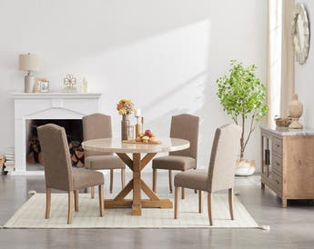 KODATOWN DINING TABLE SET 4 CHAIRS