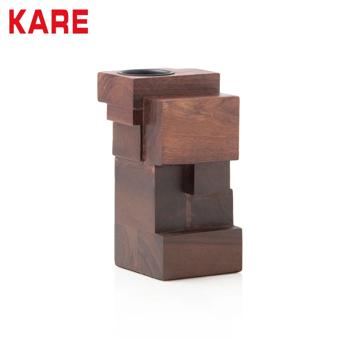 VENTURI CANDLE HOLDER SMALL MADE FROM WOOD