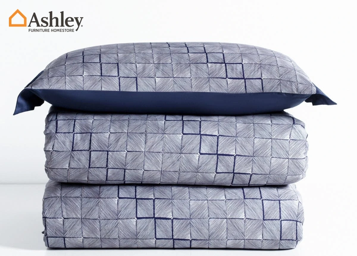 ALTADENA KING SIZE BEDDING SET OF 3 MADE FROM FABRIC