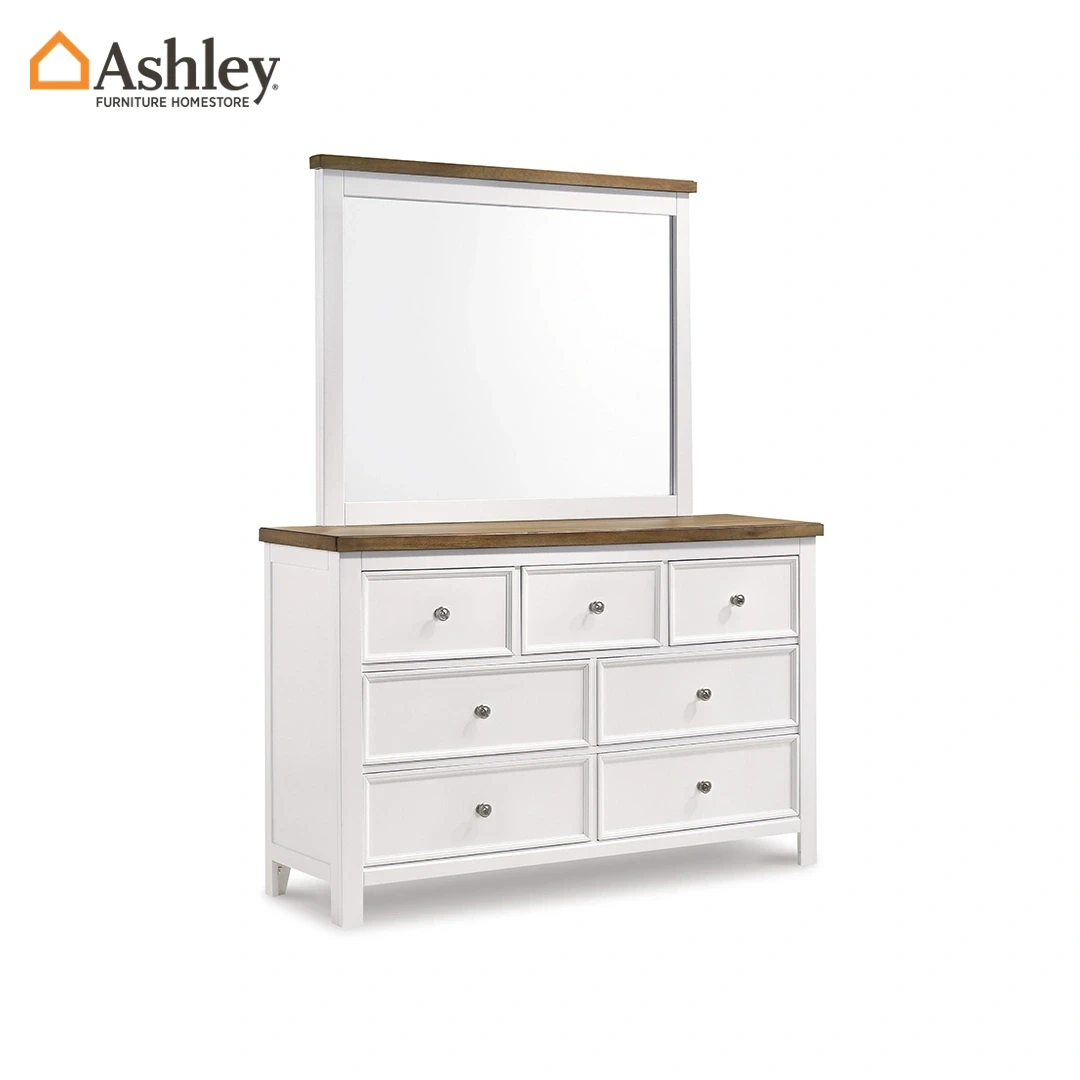 WESTCONI DRESSER + MIRROR MADE FROM ENGINEERED WOOD,MIRROR
