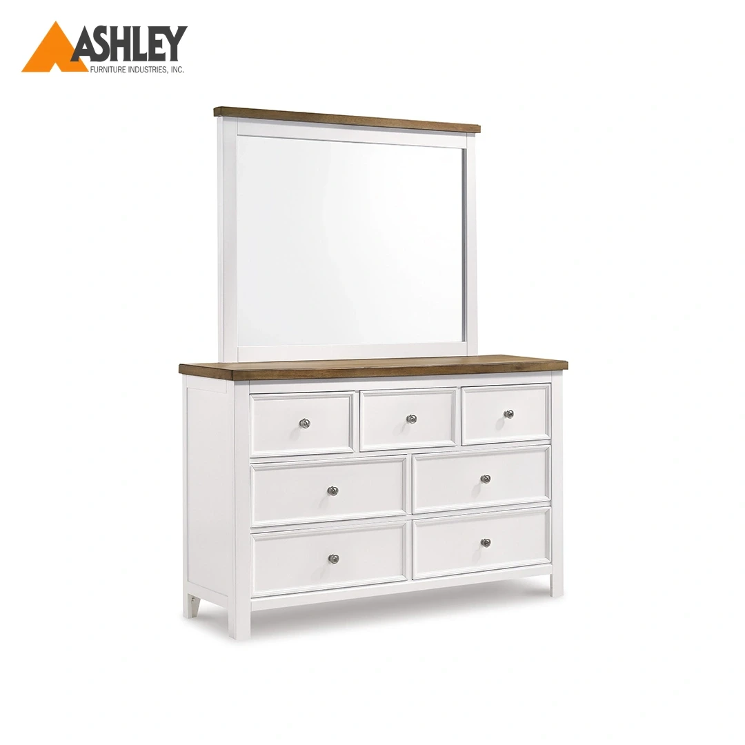 WESTCONI DRESSER + MIRROR MADE FROM ENGINEERED WOOD,MIRROR