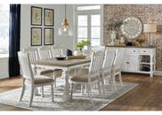 HAVALANCE DINING TABLE SET 8 CHAIRS