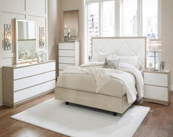 WENDORA BEDROOM SET 6PCS KING SIZE (193*203 CM)