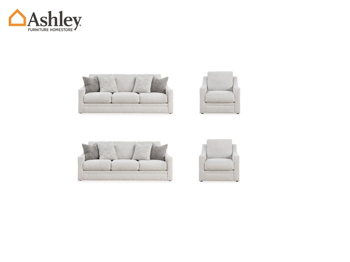 MAITELYNN SOFA SET 4 PCS MADE FROM FABRIC