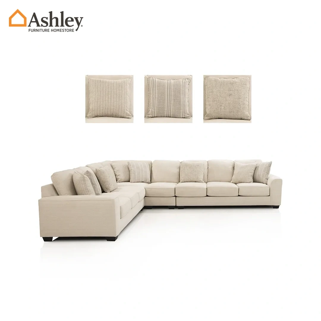 TAJA SECTIONAL SOFA 4 PCS BEIGE