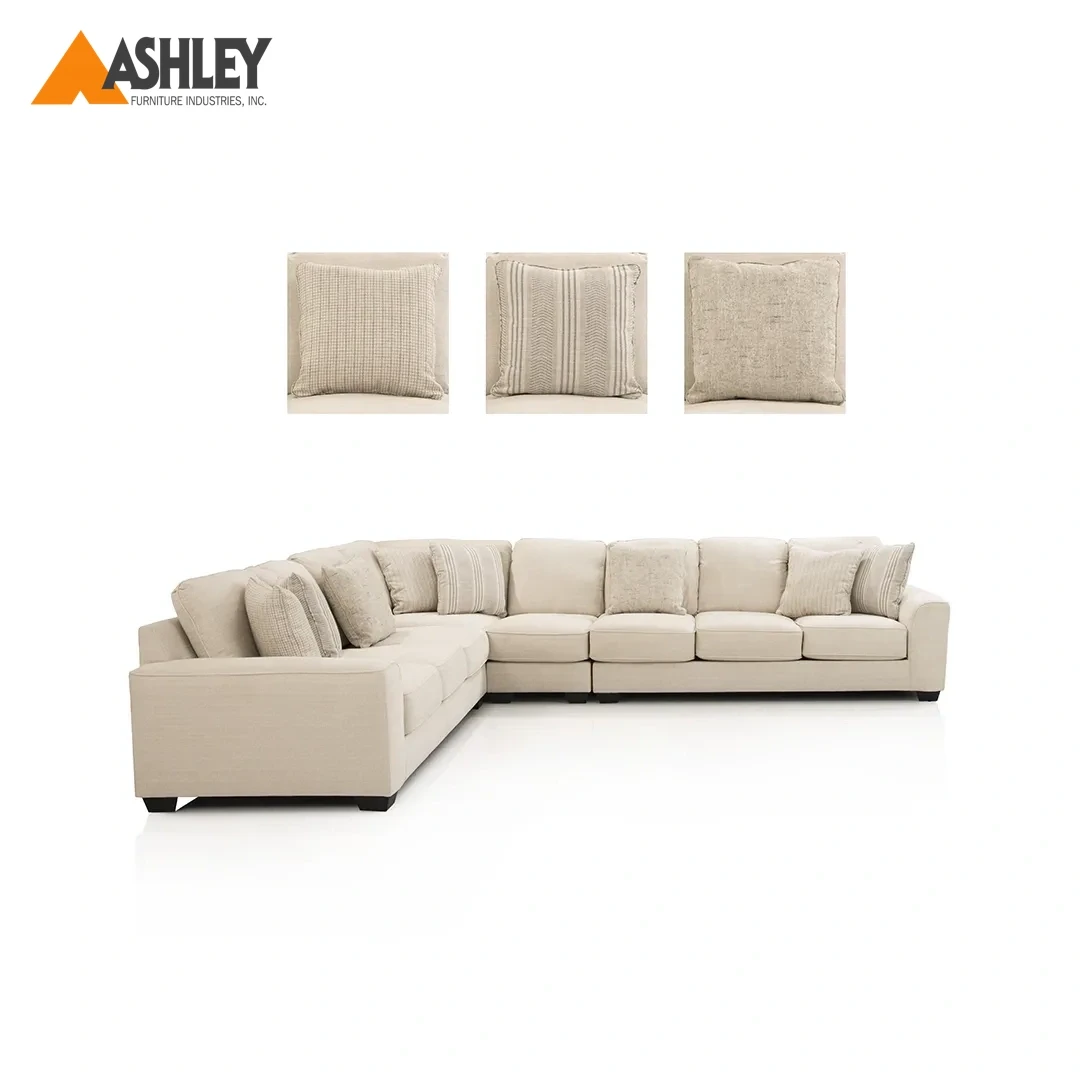 TAJA SECTIONAL SOFA 4 PCS BEIGE