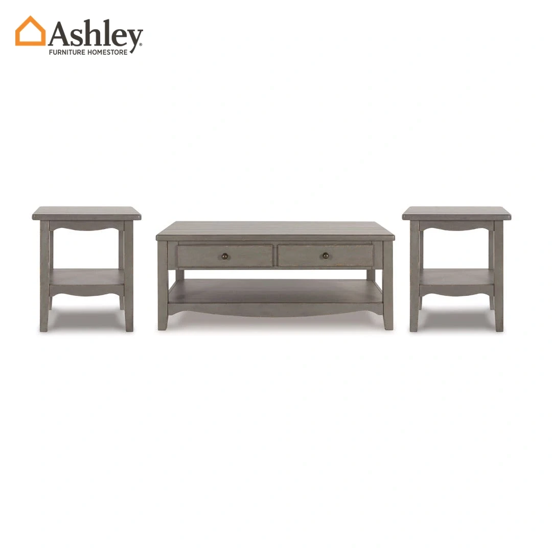 CHARINA COFFEE TABLE SET OF 3 PCS MADE FROM ENGINEERED WOOD