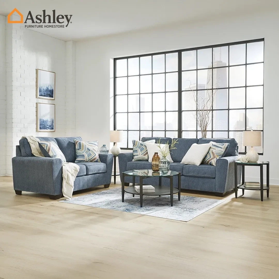 CASHTON SOFA SET 3 PCS MADE FROM FABRIC