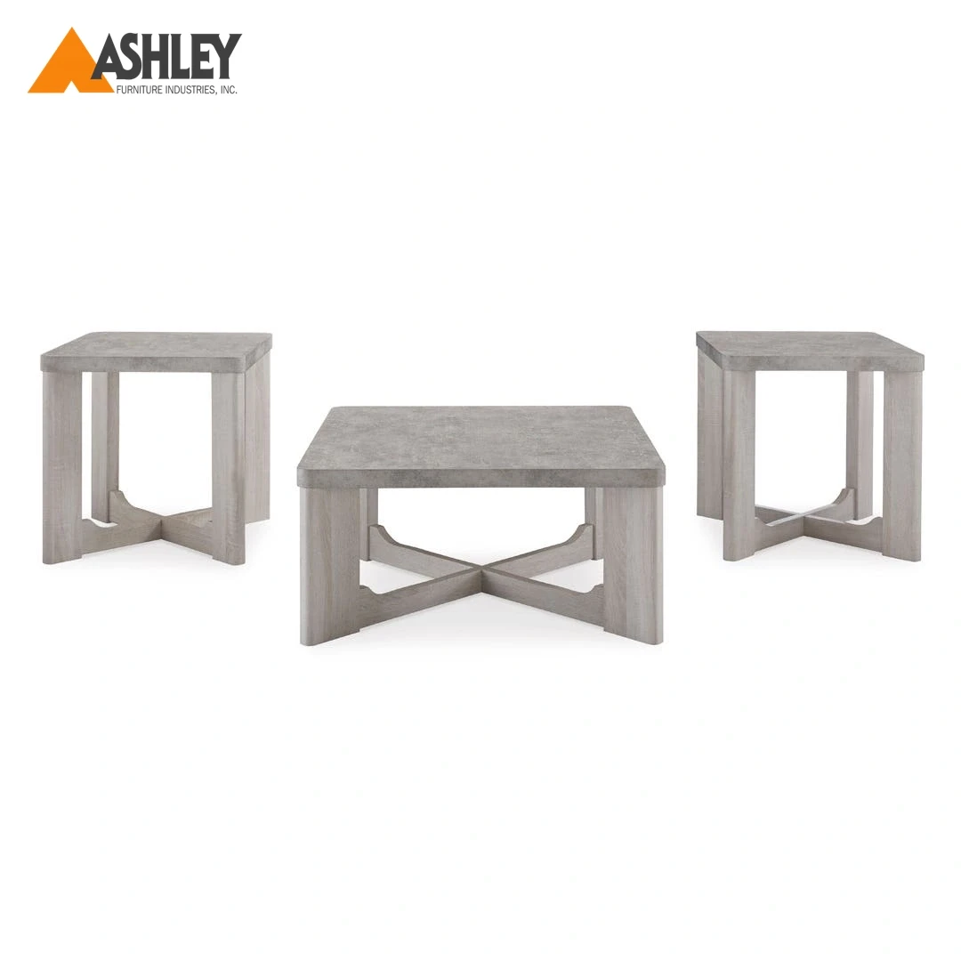 GARNILLY COFFEE TABLE SET 3 PCS MADE FROM ENGINEERED WOOD