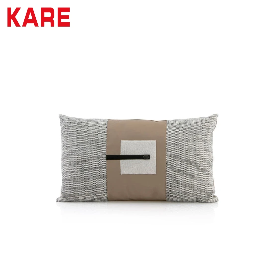 HENDRIX RECTANGLE CUSHION MADE FROM FABRIC