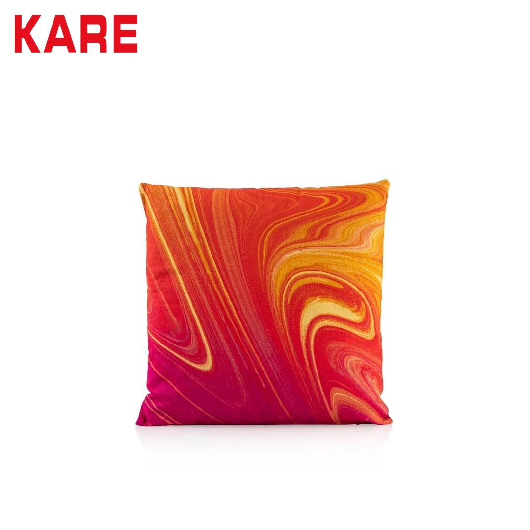 MCKENZY SQUARE CUSHION MADE FROM FABRIC